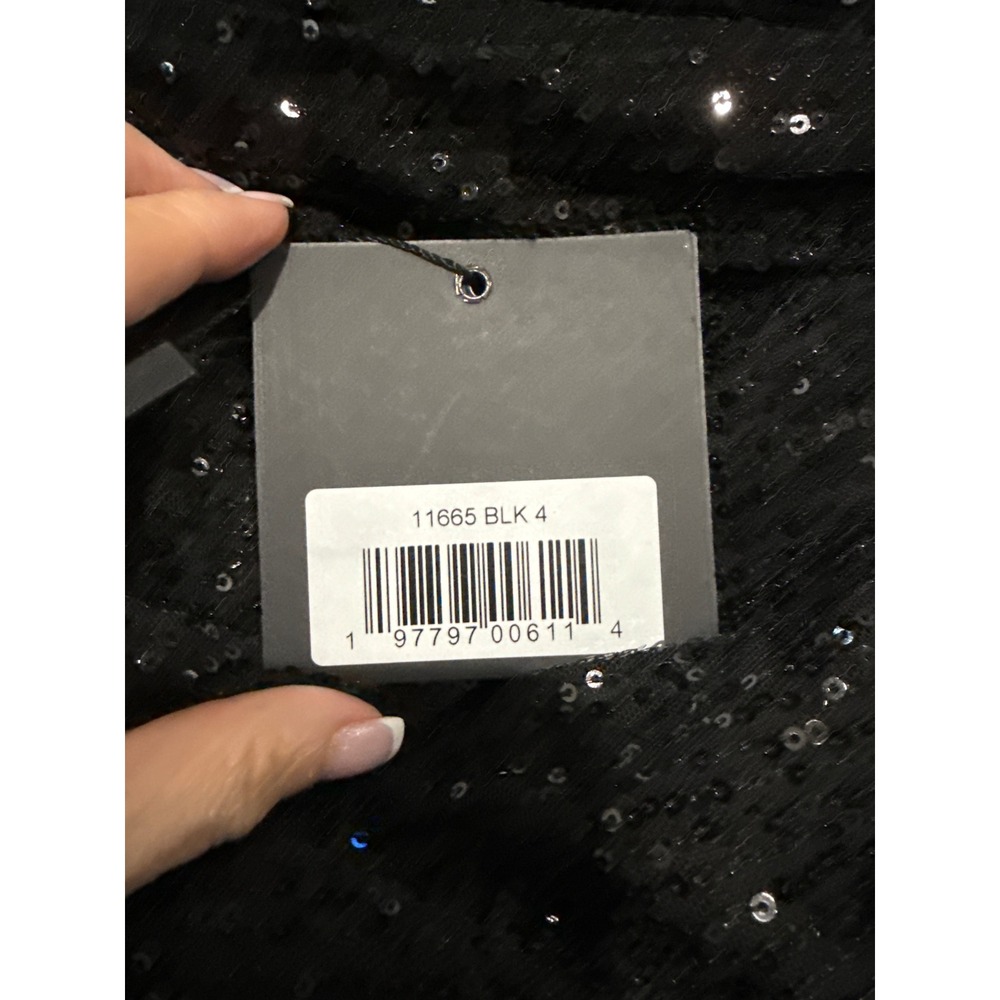 NWT Mac Duggal 11665 Illusion Midriff Corset Off-The-Shoulder Dress Size 4 $458 - Picture 4 of 6